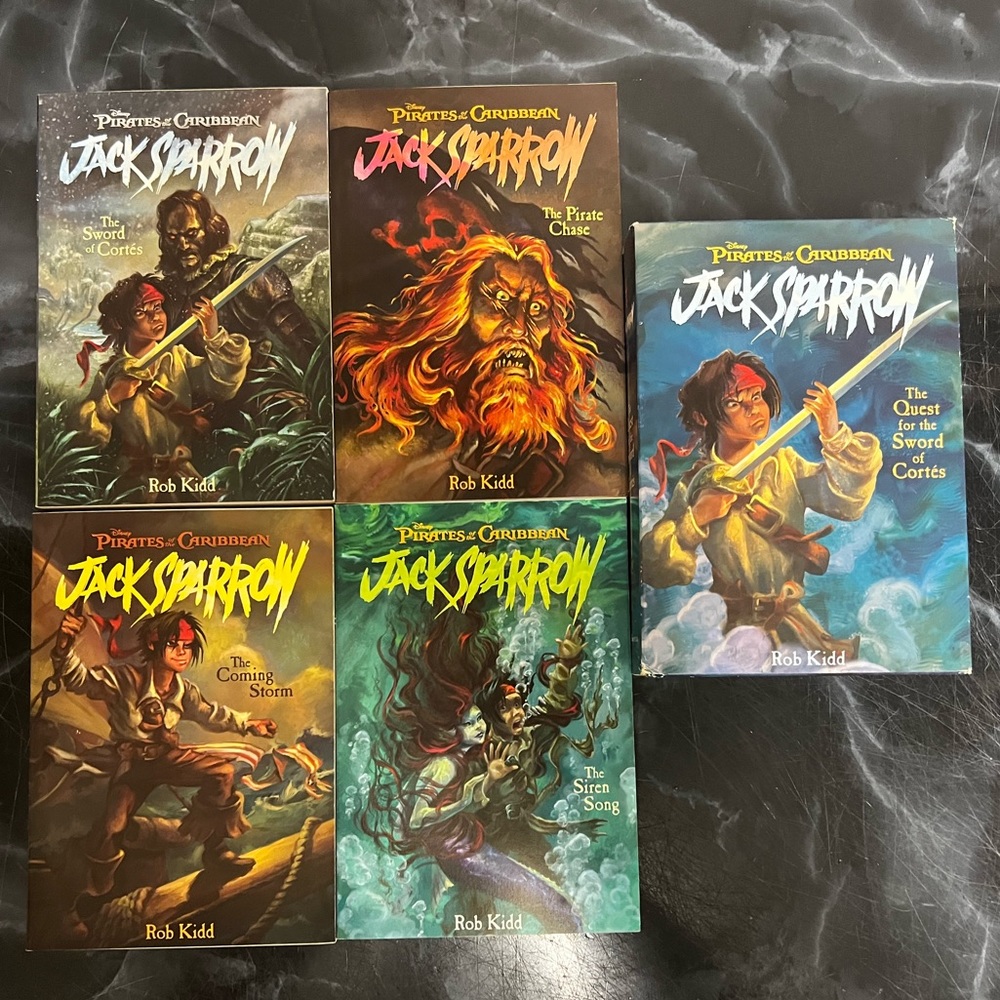 Disney Pirates of the Caribbean “Jack Sparrow” book set